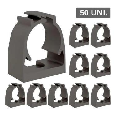 Imagem de Abraçadeira Plástico Fixar Conduite Pvc 34 Kit 50 Unidades - Inpol