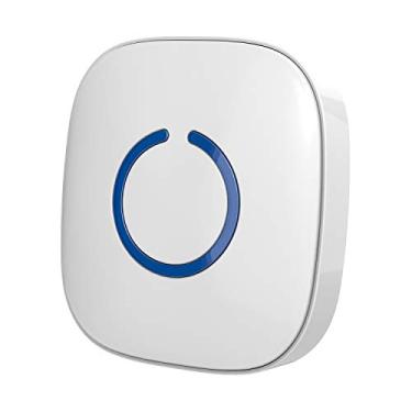 Imagem de STARPOINT Receptor de plug-in extra adicional para o sistema de alerta de campainha de campainha de longo alcance sem fio expansível STARPOINT, modelo LR, branco