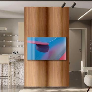 Imagem de Painel Ripado Placa 140 Cm X 250 Cm Mdf E Mdp Nature Linea Brasil