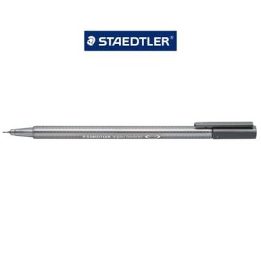Imagem de Caneta Ponta Fina Fineliner Triplus STAEDTLER 0.3mm, Cinza-8