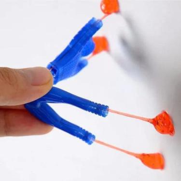 Imagem de Super Ninja Escalador Gruda na Parede ou Vidro 3 Unidades Brinquedo Br