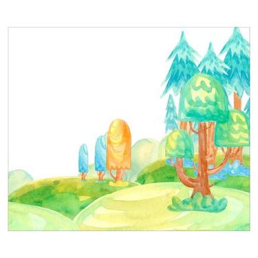 Imagem de Papel de Parede Adesivo Infantil Montanhas Bebe Quarto - 543pcm - Allo