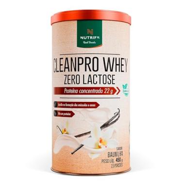 Imagem de NT CLEANPRO WHEY ZERO LACTOSE SABOR BAUNILHA 450G