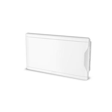 Imagem de Quadro Disjuntor Pvc Embutir 16 Branco / 11 Preto Krona