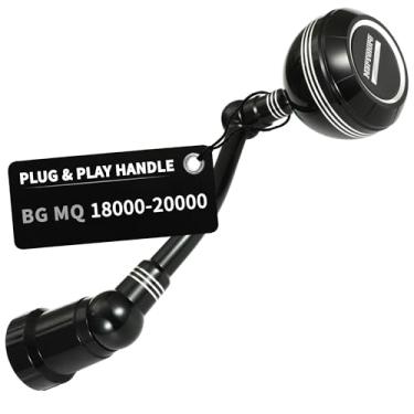 Imagem de MARVELURE Cabo elétrico compatível com Daiwa BG MQ 2500-20000 alça de substituição de molinete giratório (clássico, para BG MQ 18000-20000)