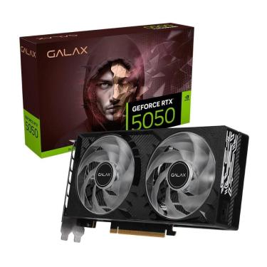 Imagem de Placa de Vídeo GeForce RTX 5050 8GB GDDR6 128bits - GF 1-CLICK OC - DLSS 4 - Galax 55NSL8MHDCHD