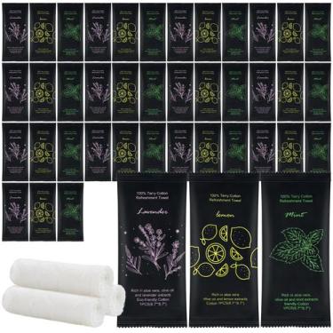 Imagem de Pacote a granel de 60 refrescos Moist Towelettes Towelettes Towel Serv