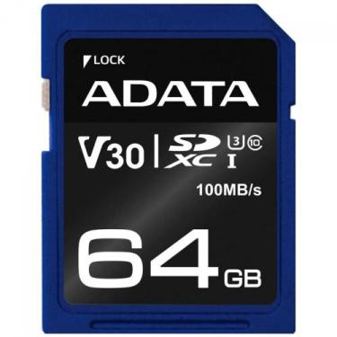 Imagem de Cartão De Memória Adata Premier Pro SDXC UHS-I, 64GB