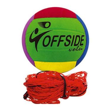 Imagem de Bola Vôlei C/Rede Recreação Conjunto Offside