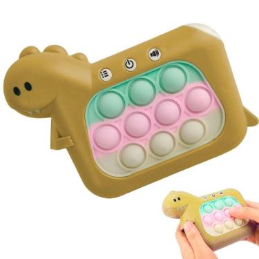 Imagem de Pop It Mini Game Som Luzes Interativo Anti desconforto Dinossauro Relaxante Fidget Sensorial Criança