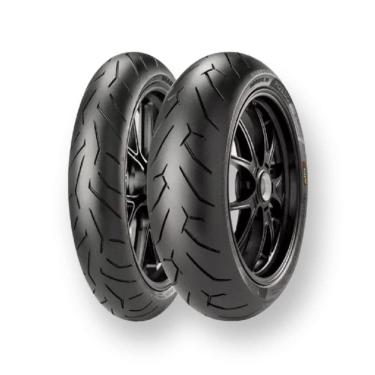 Imagem de Par Pneu Cbr 600f 180/55-17+120/70-17 Diablo Rosso 2 Pirelli 