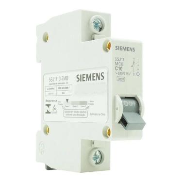 Imagem de 2X Disjuntor Siemens Unipolar Curva C 10A 16A 20A 25A 32A 5S