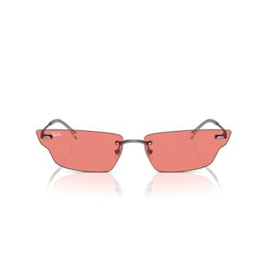 Imagem de Ray-Ban Óculos de sol Rb3731 ANH Butterfly, Metal/rosa, 63 mm