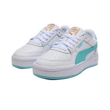 Imagem de Tênis Puma CA Pro CLassic II WNS Casual Original (Branco/Azul, BR, Adulto, Numérico, 37)