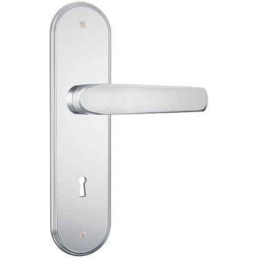 Imagem de Fechadura Genoa 1610/09 Espelho Largo em Inox para Interior - 33580 - STAM