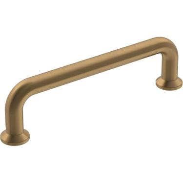 Imagem de Amerock | Puxador de armário | Bronze champanhe | 3-3/4 polegadas (96 mm) Centro a Centro | Fator | 1 pacote | Puxador de gaveta | Maçaneta de armário | Ferragens de armário
