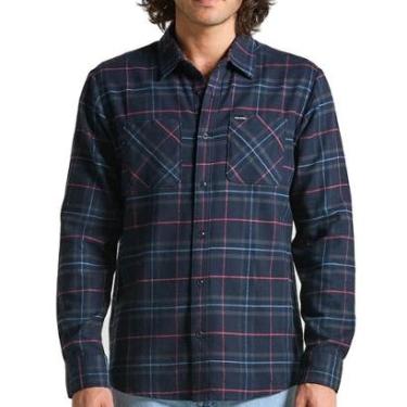 Imagem de Camisa Volcom ML Netastone WT25 Masculina-Masculino