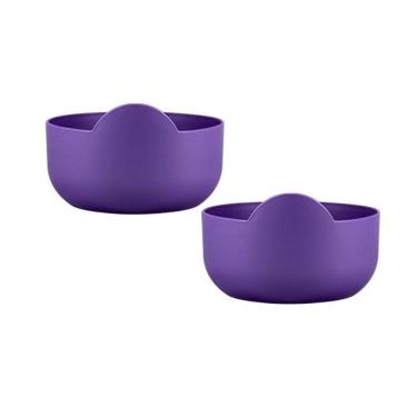 Imagem de Kit 2 Super Bowl Lilás 475Ml Plástico Premium