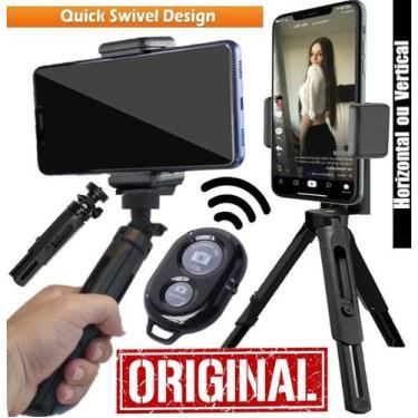 Imagem de Estabilizador de Mão Steadicam Gravações de Vídeo Celular Câmera Bluet