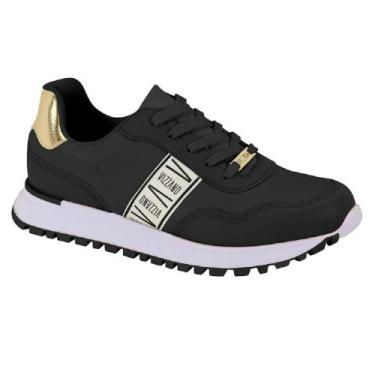 Imagem de Tenis vizzano ref 1429.103.30683 feminino, 35, Preto, Dourado
