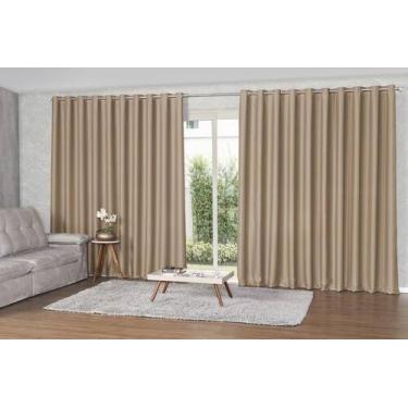 Imagem de Cortina 5 Metros Blackout De Tecido Blecaute Sala Quarto 5,00x2,70 - M