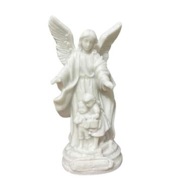 Imagem de Anjo da Guarda Protetor Crianças Anjinho Resina Delicado - Resinas Cos