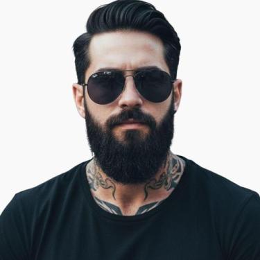 Imagem de Oculos Sol Masculino Feminino Aviador Clássico Luxo Moderno - ALRA SEM
