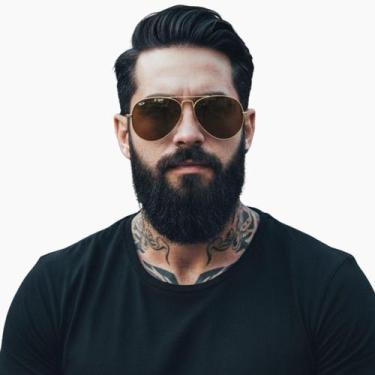 Imagem de Oculos Sol Masculino Feminino Aviador Clássico Luxo Moderno - ALRA SEM