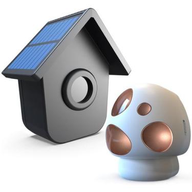 Imagem de Alarme de garagem HTZSAFE Sensor de movimento solar sem fio de 1/2 mil