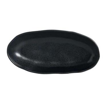 Imagem de Travessa Oval Funda Cerâmica Stoneware Orgânico Eclipse 32x16cm - PORT