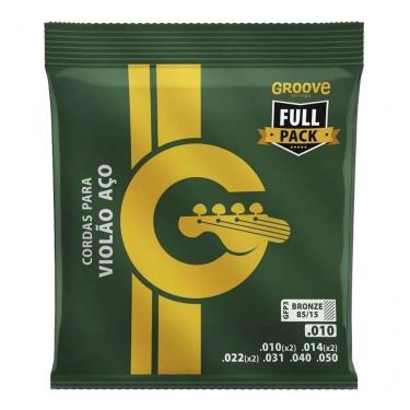 Imagem de Jogo De Cordas P-violão Bronze 85-15 Groove 0.010"-0.050" Gfp3