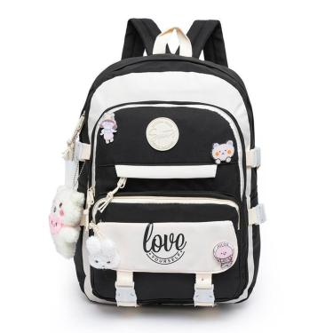 Imagem de Mochila Spector Feminina Escolar Reforçada Espaçosa 14 Litros-Feminino