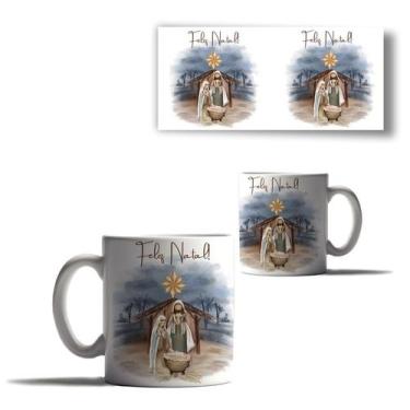 Imagem de Caneca Porcelana Natal Jesus Cristo Motivo Natal Menino 2 - Enjoy Shop