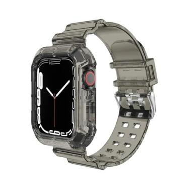 Imagem de Capa Transparente Para Apple Watch Series 9 8 7 6 SE 5 49mm 45mm 44mm 