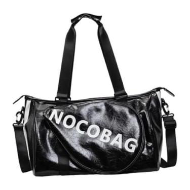 Imagem de IEUDNS Bolsa para raquete de tênis para iniciantes, com zíper suave, leve, esportiva, feminina e masculina, versátil, para equipamentos esportivos, bolsa de, Preto