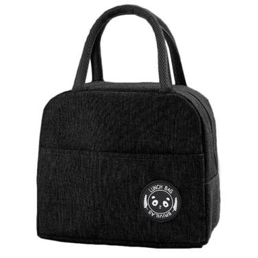 Imagem de Bolsa Colorida Fechamento em Ziper Trabalho Escolar Dia Dia Lanches e 