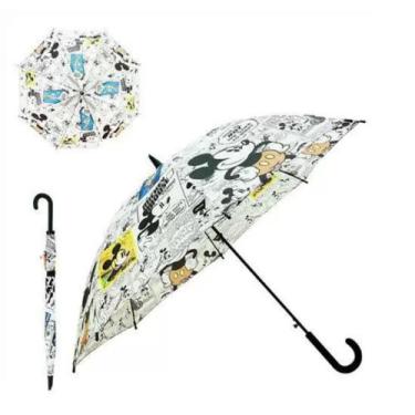 Imagem de Guarda Chuva Sombrinha Mickey Comic Infantil Criança - Brizi
