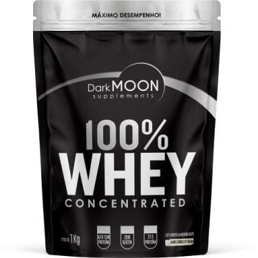 Imagem de 100% Whey Protein Sabor Cookies & Cream 1Kg Refil- Darkmoon - Dark Moo
