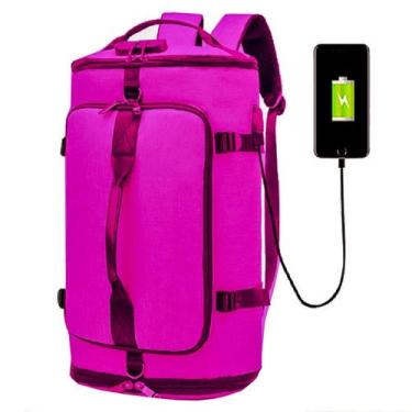 Imagem de Bolsa Mala Academia Ou Viagem Impermeavel Compartimento Roupa e Sapato