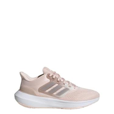 Imagem de adidas T nis de corrida feminino Ultrabounce, Quartzo maravilha/cinza-acinzentado/branco nuvem, 10