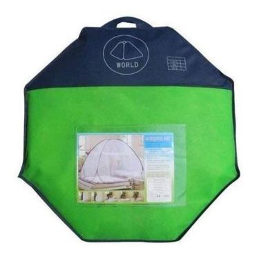 Imagem de Mosquiteiro Tenda Cama Solteiro Dobrável Pratico E Portátil