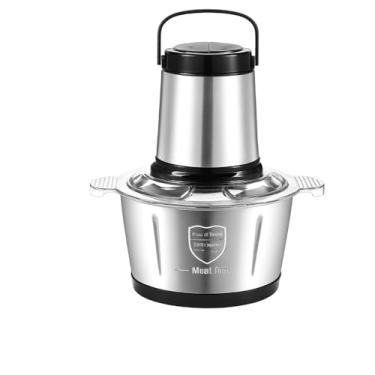 Imagem de Multiprocessador Premium Potente 850W com 4 Lâminas - Triturador, Picador e Moedor de Alimentos 2 Litros em Inox para Carne, Legumes, Vegetais - Base Antideslizante - 110V