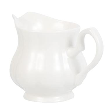 Imagem de Jarra de porcelana, copo de creme de cerâmica, despejador de gravey, prato de café, leite, jarra, mini jarra de molho, tigelas, xícaras e panelas