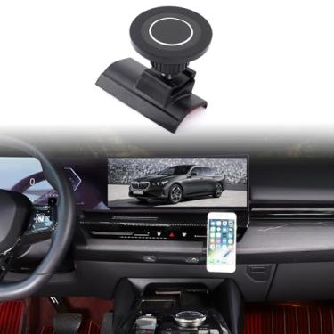 Imagem de Suporte de telefone de carro para BMW Série 5 i5 G60 G68 530i 540i 2024 2025 2026, acessórios, console central, saída de ar, suporte de celular fixo giratório para carro, adequado para smartphones