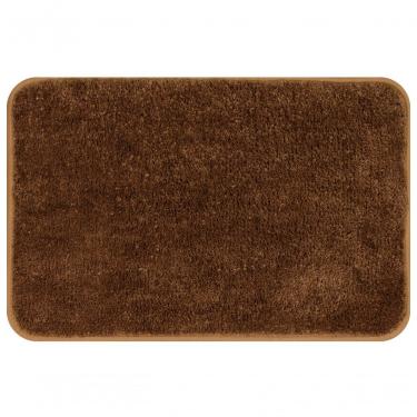 Imagem de Tapete De Microfibra Soft Color Marrom 60x40cm - Uzoo Tapete Microfibra Soft Color 60x4...
