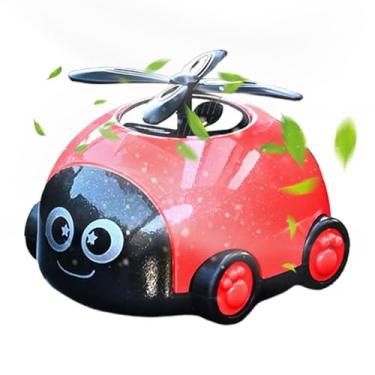 Imagem de Solar - Difusor de perfume rotativo | Fragrância em forma de helicóptero para caminhão de veículo, ornamento de perfume automotivo