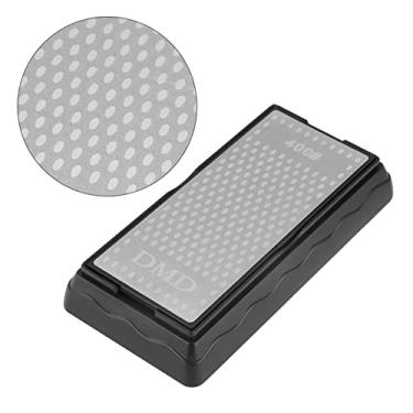 Imagem de Fafeicy Pedra de Amolar, Pedra de Amolar 400 e 1000 de Faca Com Base de Gel, Design de Dupla Face, Furo Oval para Coleção de Lascas de Metal, Facas de Cozinha de