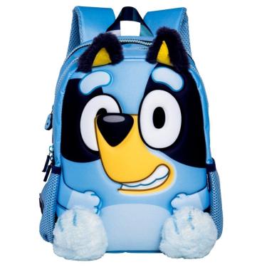 Imagem de Mochila Passeio 12" Bluey Pelúcia Meninas Creche Infantil