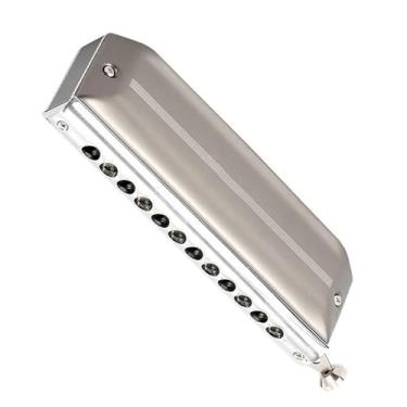 Imagem de Gaita profissional Play de 16 furos chave C cromática padrão padrão material de tampa de latão profissional