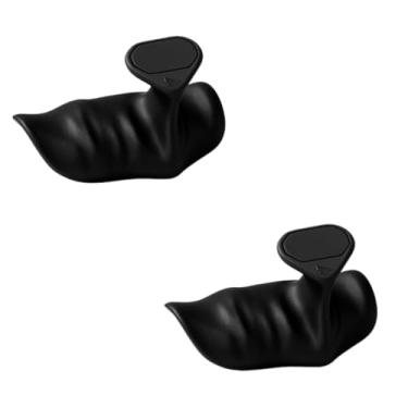 Imagem de Luva De Academia Musculação Antiderrapante Protetor de Palma Unissex(Preto e Preto)